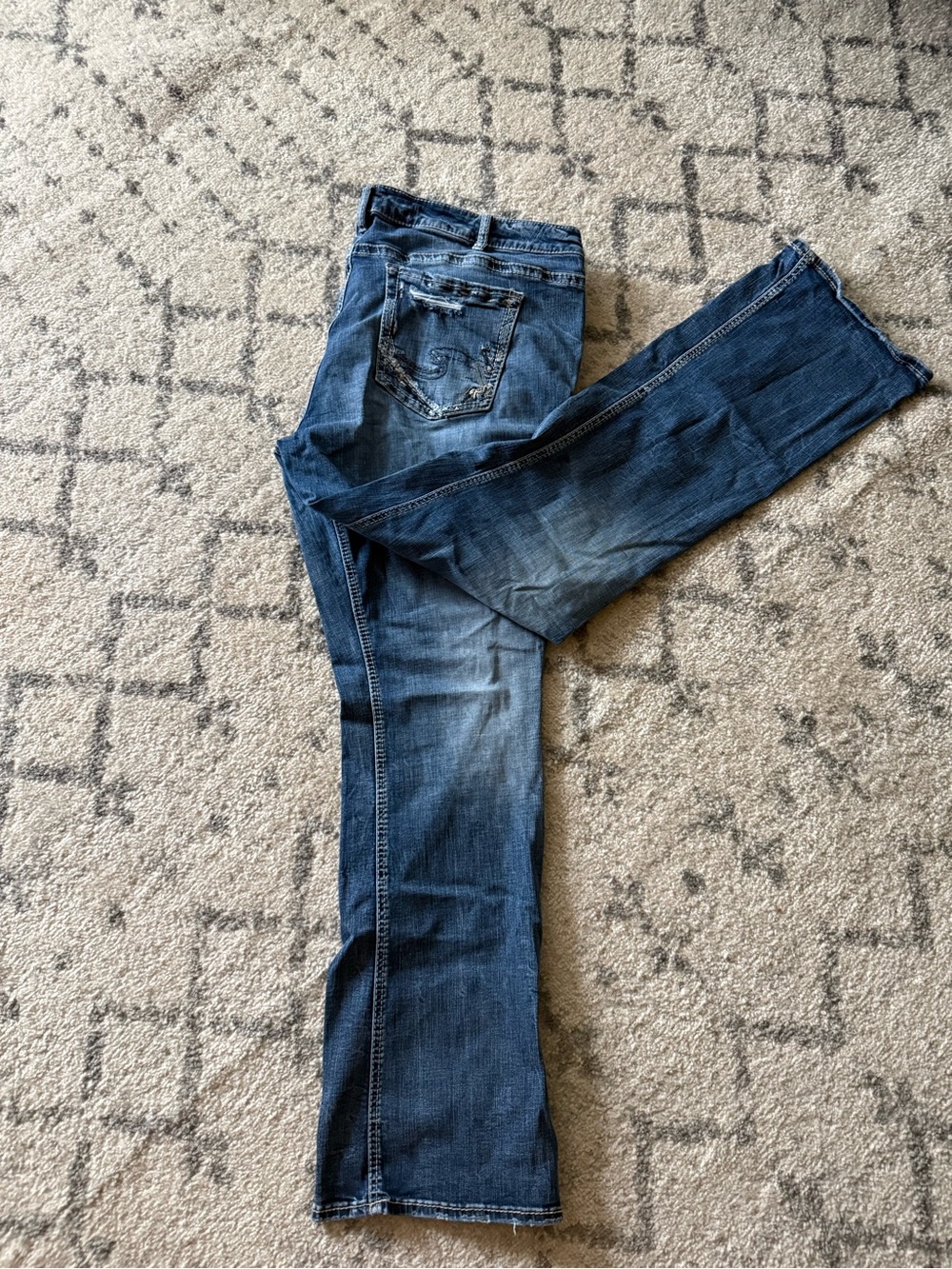 Silver Jeans Women's Bootcut Medium Wash Blue Denim